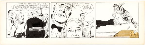 Rip Kirby, Strip du 04-24-1953