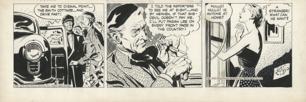 Rip Kirby, strip du 19 juillet 1949