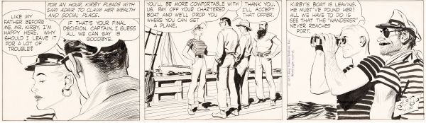 Rip Kirby, Strip du 30 Decembre 1955