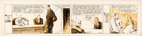 Secret Agent X-9, Daily strip du 23 septembre 1935