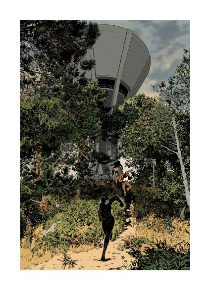 Le collant noir, New Cherbourg Stories, T.2 : Le Silence des grondins, Tirage unique