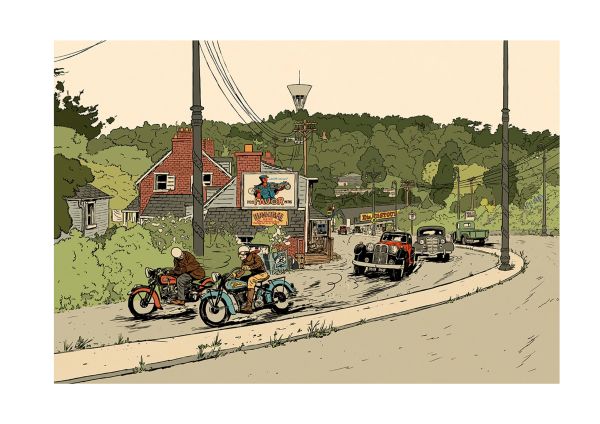 Poursuite dans les Rouges Terres, New Cherbourg Stories, T.2, Tirage unique