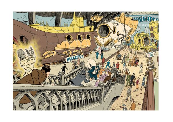 Coups de feu &agrave; la Cit&eacute; de la mer, New Cherbourg Stories, T.2, Tirage unique