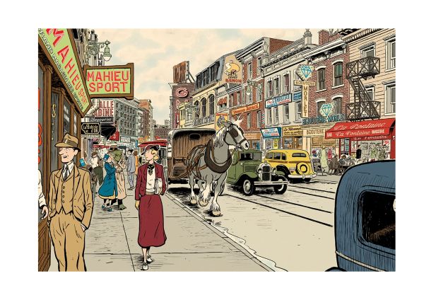 Rue Adalbert Mahieu, New Cherbourg Stories, T.2 : Le Silence des grondins, Tirage unique