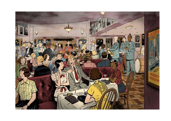 Soir&eacute;e dansante, New Cherbourg Stories, T.2 : Le Silence des grondins, Tirage unique