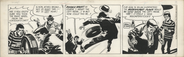 Johnny Hazard, strip du 17.06.1966