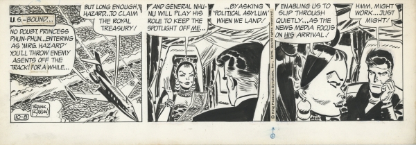 Johnny Hazard, Strip du 08-10-1975