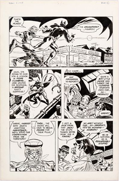 Batman, Histoire non-publi&eacute;e, Anti-Drogue Story, Page 8