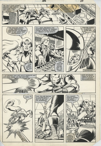 Iron Man, volume 156, planche 25,1982