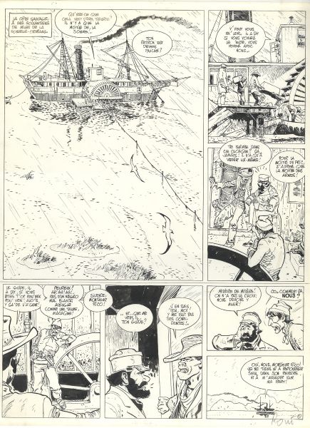 Jim Cutlass, tome 5, planche 1