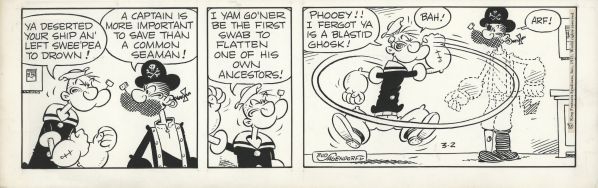 Popeye, strip du 02.03.1971