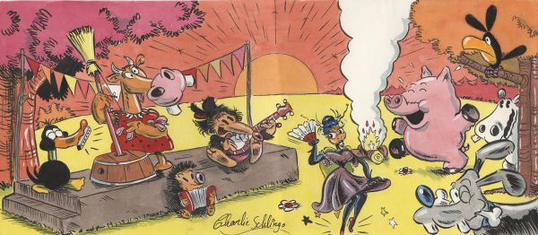 Illustration, c'est la fete