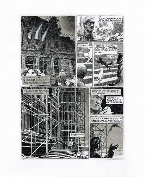 Blake & Mortimer version alternative planche 66