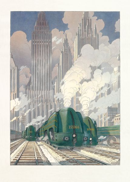 Estampe, les 12, Grand format Collector, 24 ex.