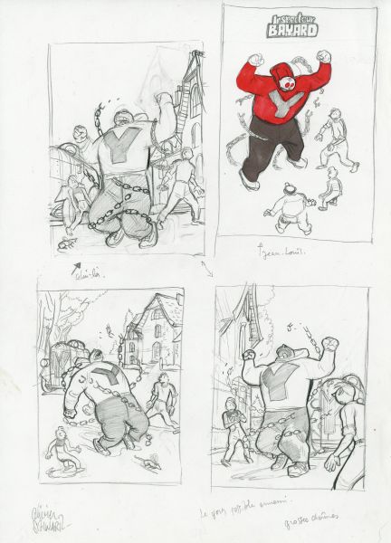 Inspecteur Bayard, Crayonn&eacute; Yorg