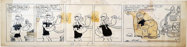 Strip de Popeye, tome 2, page 12, 1936