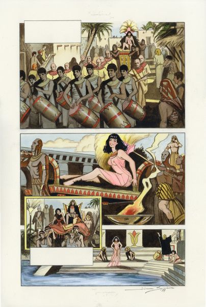 Bettie Page : Queen of the Nile, page 23, 1999