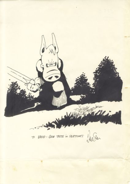 Cerebus the Aardvark, illustration, Earth Pig