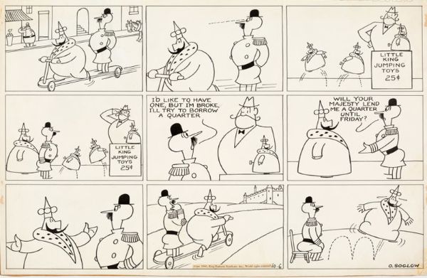 The Little King  Strip du 6 octobre 1940