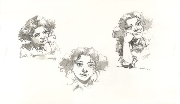 Alice au pays des Merveilles, Etude de personnages N&deg;2, Alice, 2014