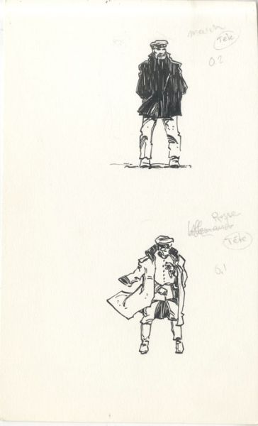 Illustration N&deg;141, Marin et soldat russe