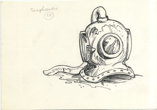 Illustration N&deg;142, Scaphandre