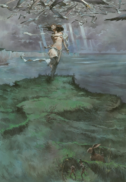 Les chemins du fantastique, Sur la falaise