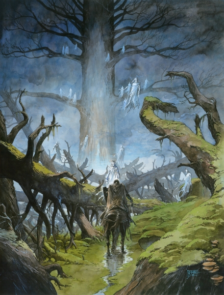 Les chemins du fantastique, Les fant&ocirc;mes (Broc&eacute;liande)