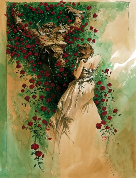 Les chemins du fantastique, La Belle et la B&ecirc;te - Les roses