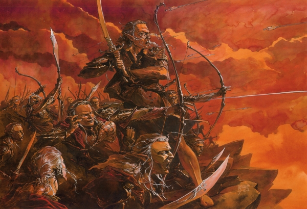 Les chemins du fantastique, Bataille elfique