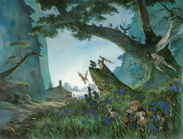 Les chemins du fantastique, Bluebells Wood - La maison sur la plage