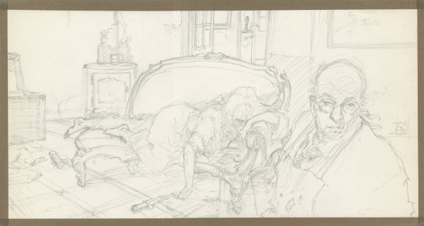 Illustration, Femme assassinée