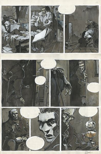 L'ile des Morts, Tome 1, In causa venenum,  Planche 24, 1991