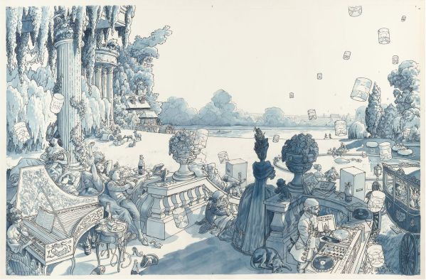 Illustration pour Arts Magazine