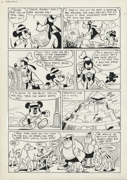 Mickey Mouse, planche 4