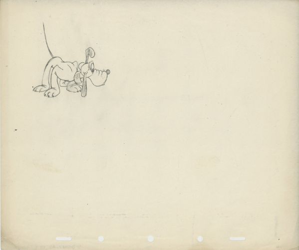 Pluto, dessin d'animation, fin 1930-d&eacute;but 1940