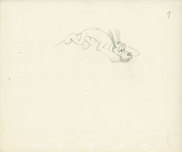 Pluto, dessin d'animation, fin 1930-d&eacute;but 1940