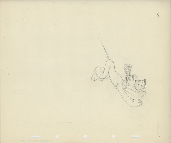 Pluto, dessin d'animation, fin 1930-d&eacute;but 1940