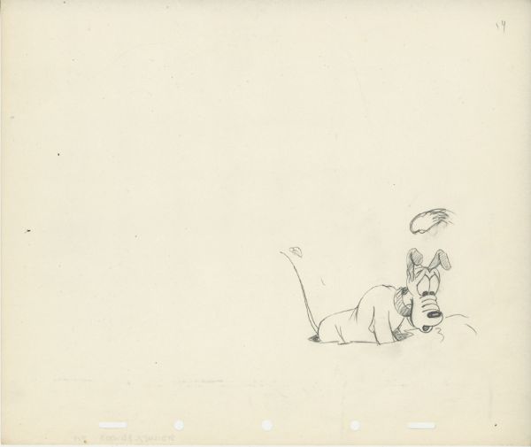 Pluto, dessin d'animation, fin 1930-d&eacute;but 1940