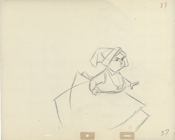 La Belle au bois dormant, Pimprenelle, dessin d'animation, 1959