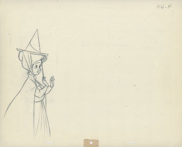 La Belle au bois dormant, Pâquerette, dessin d'animation, 1959