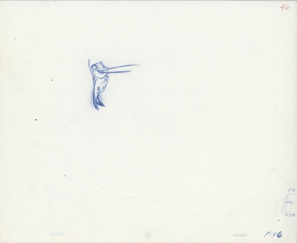 Pocahontas, Flit, dessin d'animation, 1995