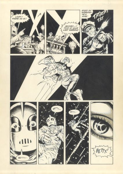 The Rocketeer, Volume 2, Chap.1, Cliff's New York Adventure, Planche 01,1988