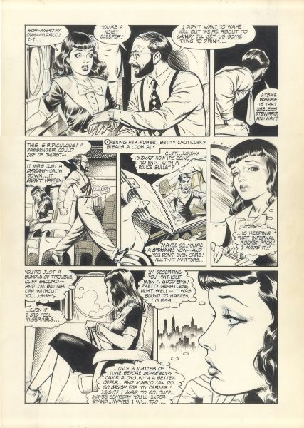 The Rocketeer, Volume 2, Chap.1, Cliff's New York Adventure, Planche 02, 1988