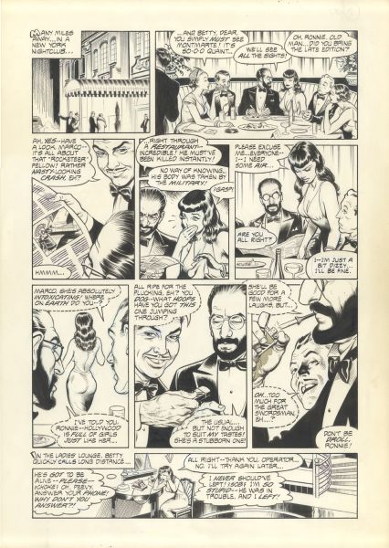 The Rocketeer, Volume 2, Chap.1, Cliff's New York Adventure, Planche 05, 1988