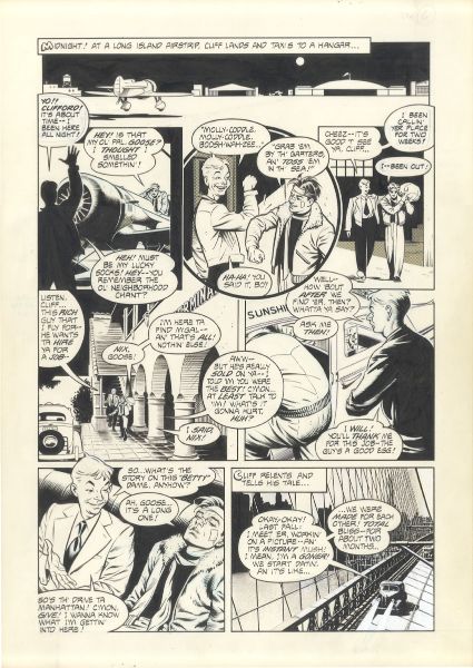 The Rocketeer, Volume 2, Chap.1, Cliff's New York Adventure, Planche 06, 1988