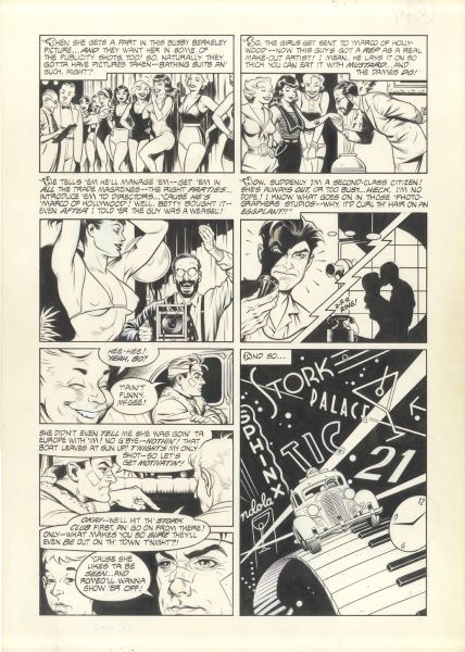 The Rocketeer, Volume 2, Chap.1, Cliff's New York Adventure, Planche 07, 1988