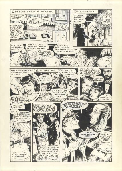 The Rocketeer, Volume 2, Chap.1, Cliff's New York Adventure, Planche 08, 1988