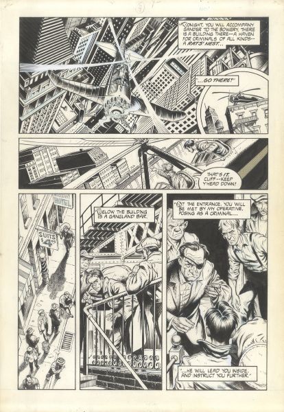 The Rocketeer, Volume 2, Chap.2, Nightmare at Large, Planche 04, 1989