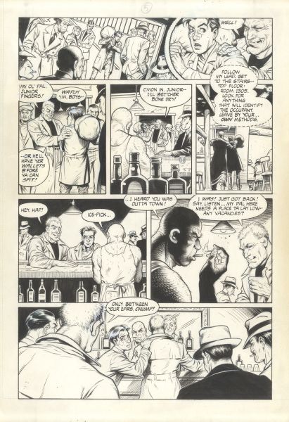 The Rocketeer, Volume 2, Chap.2, Nightmare at Large, Planche 05, 1989